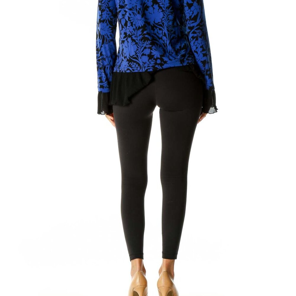 Michael michael kors Blue Floral Print Casual Blouse - Picture 3 of 3